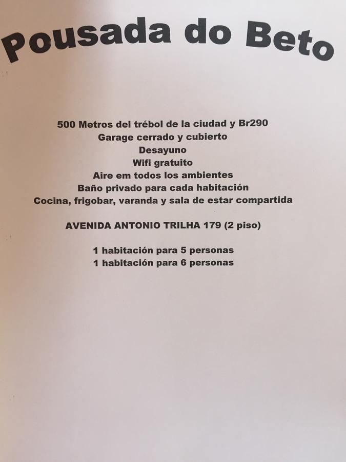 Pousada Do Beto São Gabriel 외부 사진